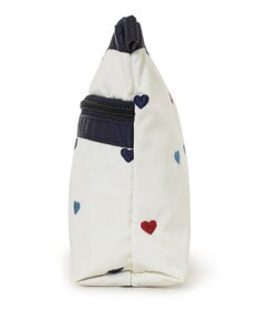 LeSportsac COSMETIC CLUTCH/トリコロールハートエンブロイダリー