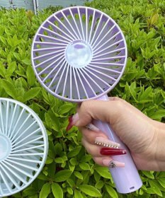 WEGO 【冷却/携帯扇風機/熱中症対策】オーロラハンディファン