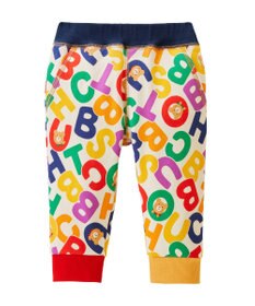 MIKI HOUSE HOT BISCUITS 【80-120cm】 ロゴ総柄 スウェットパンツ