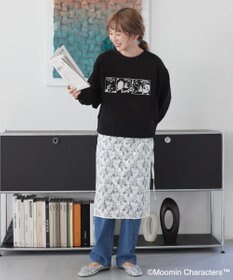 AMERICAN HOLIC Moomin コミック柄プリント裏毛プルオーバー