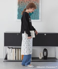 AMERICAN HOLIC Moomin コミック柄プリント裏毛プルオーバー