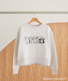 AMERICAN HOLIC Moomin コミック柄プリント裏毛プルオーバー