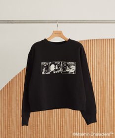 AMERICAN HOLIC Moomin コミック柄プリント裏毛プルオーバー