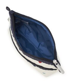 LeSportsac COSMETIC CLUTCH/トリコロールハートエンブロイダリー