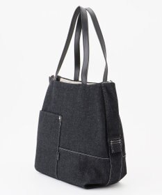 Y'SACCS デニムトートバッグ　Mサイズ