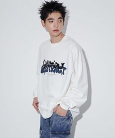 WEGO メタリックロゴプルオーバー