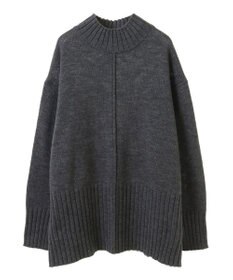 Green Parks 洗えるモックネックニットプルオーバー