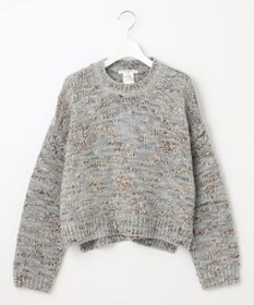 23区 【SLOW/一部店舗限定】カラーミックススラブ ニット