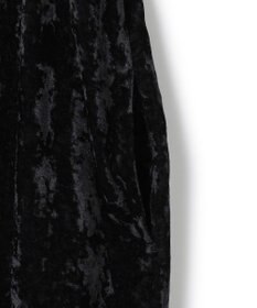 ICB L 【洗える】 シアーベルベット キャミソールワンピース