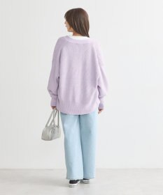 earth music&ecology ダブルタックワイドデニムパンツ