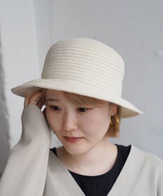 石田製帽 エコリウール混 丸ダウンクロッシェ