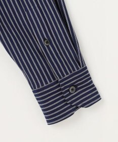 JOSEPH ABBOUD 【綿100％・自然なストレッチ】マイクロストライプジャージー シャツ