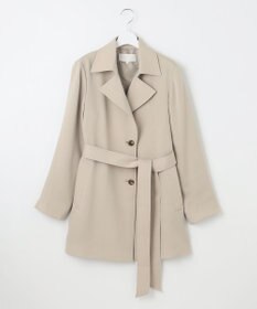 自由区 トロトレンチミドル丈 コート