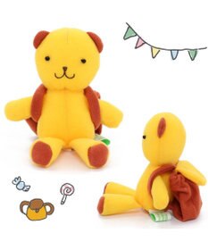 Mother garden マザーガーデン ぷんくま お出かけリュック メッセンジャー マスコット  クリエイティブヨーコ 40周年 創業祭 記念 復刻商品