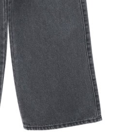 earth music&ecology ダブルタックワイドデニムパンツ