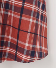 ANY 【ウエストゴム】イージーケアチェック スカート