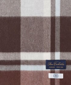 J.PRESS LADIES カシミヤチェック マフラー