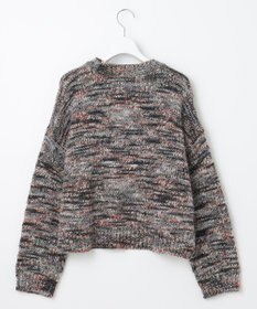 23区 【SLOW/一部店舗限定】カラーミックススラブ ニット