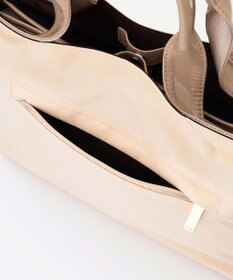 LA BAGAGERIE ツイルナイロン×エナメル 2WAYトートバッグ Mサイズ