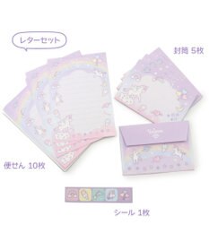 Mother garden マザーガーデン ユニコーン スクエアメモ & ミニレターセット