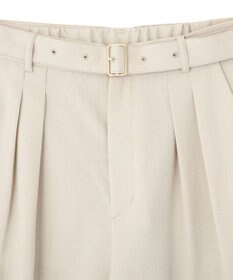 earth music&ecology 【予約】アソートツータックベルトパンツ