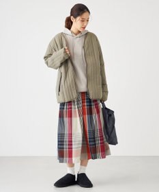 SHARE PARK LADIES 【UNISEX】キルティング蓄熱中綿 Ｖカーディガン（Mサイズ）