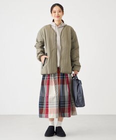 SHARE PARK LADIES 【UNISEX】キルティング蓄熱中綿 Ｖカーディガン（Mサイズ）