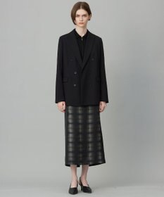 ICB ウール2WAYストレッチ ダブルブレストジャケット