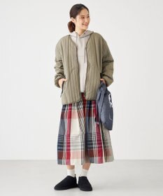 SHARE PARK LADIES 【UNISEX】キルティング蓄熱中綿 Ｖカーディガン（Mサイズ）