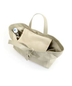 UNBILLION カシュカシュ cachecache / メッシュエンボス横長ショッパートート