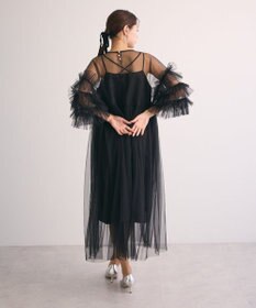 Green Parks ・Ｒａｉｌｍｅ　チュールワンピース（インナーＯＰ付）