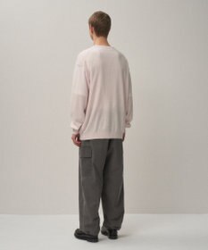 ATON LINEN WOOL BRUSHED | Vネックセーター - UNISEX