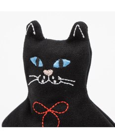 UNBILLION カシュカシュ cachecache / ネコ刺繍自立ポーチ