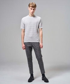 JOSEPH HOMME ドライコットンリンクス　半袖クルーネックニット