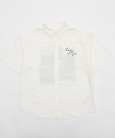 WEGO アムンゼンフォトプリントBIGシャツ（SS）