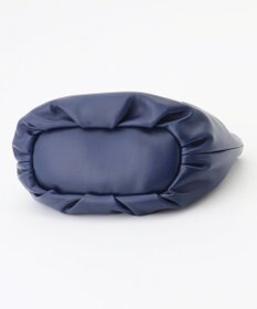 LA BAGAGERIE シープレザー ギャザーハンドル2wayラウンドトートバッグ