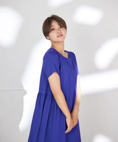 Tiaclasse 【洗える】サイド切替ワンピース