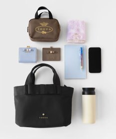 TOCCA 【大人百花掲載】【撥水】RIBBON BRICK TOTE M トートバッグ M