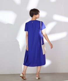 Tiaclasse 【洗える】サイド切替ワンピース