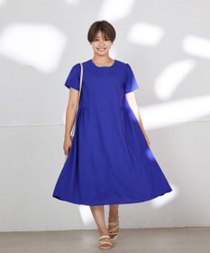 Tiaclasse 【洗える】サイド切替ワンピース