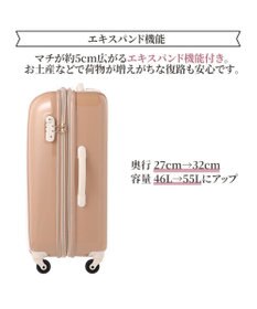 ACE BAGS & LUGGAGE Jewelna Rose キャンディポケットスーツケース Mサイズ 39872 ジュエルナローズ
