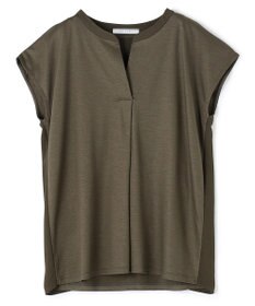 BEIGE， 【WEB限定・洗える】MELISSA / バックシフォンスキッパー半袖トップス