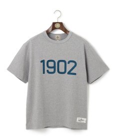 J.PRESS MEN 【NYUZELESS】1902 グラフィック Tシャツ ライトグレー系