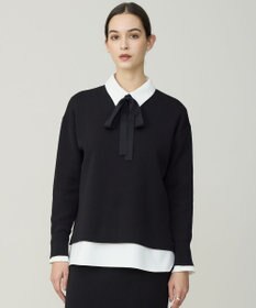 ICB コットンポリエステルスムース  プルオーバー ニット