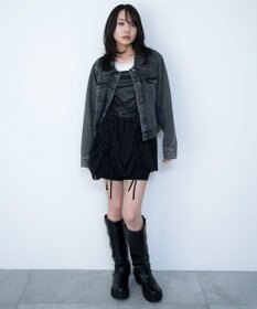 WEGO ドロストデザインキャミワンピース