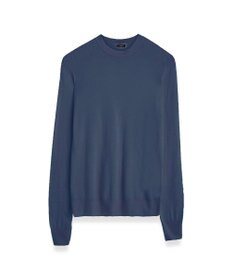 JOSEPH 【洗える】コットンカシミヤ　ラウンドネックニット