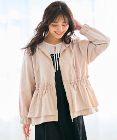 Feroux 【大好評につき新色追加！】ペプラムティアード マウンテン パーカー