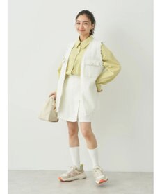 earth music&ecology ボーイズライクシャツ