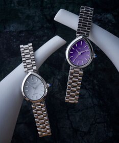 CITIZEN 【電池交換不要】ドロップ形状のジュエリーライクウオッチ EM1200-55X シルバー