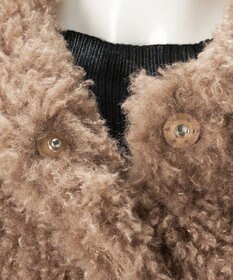 23区 【GOLD LABEL】カーリーニードルファー ブルゾン